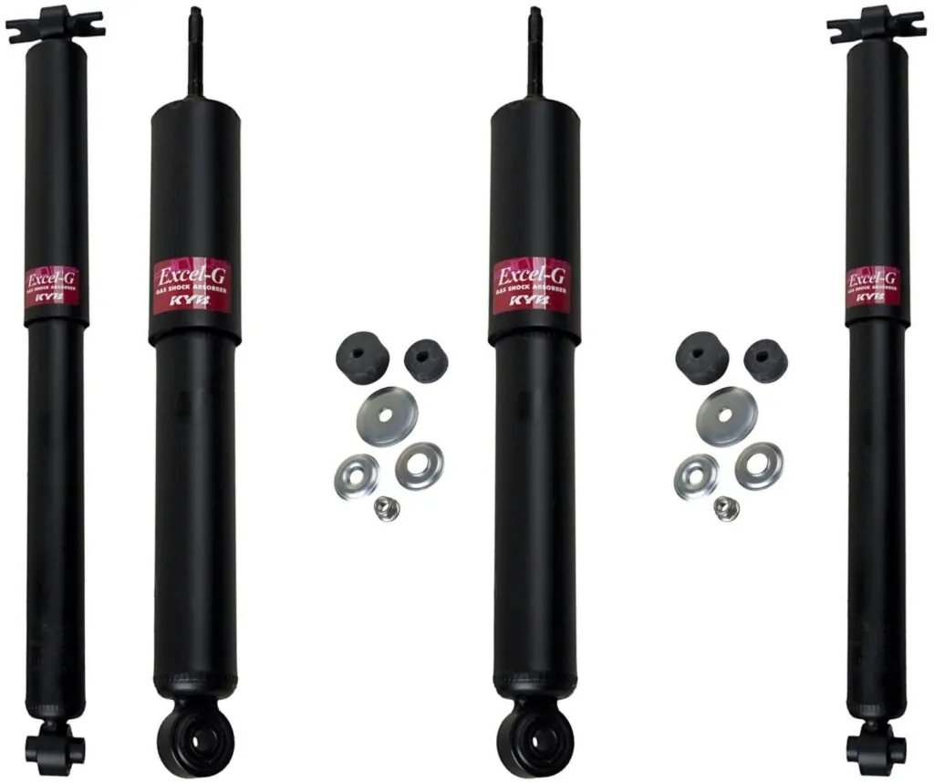 KYB Excel-G GR-2 Front Rear Shocks for 2004-09 CHEVROLET Colorado 4WD 344465 344465 344466 344466