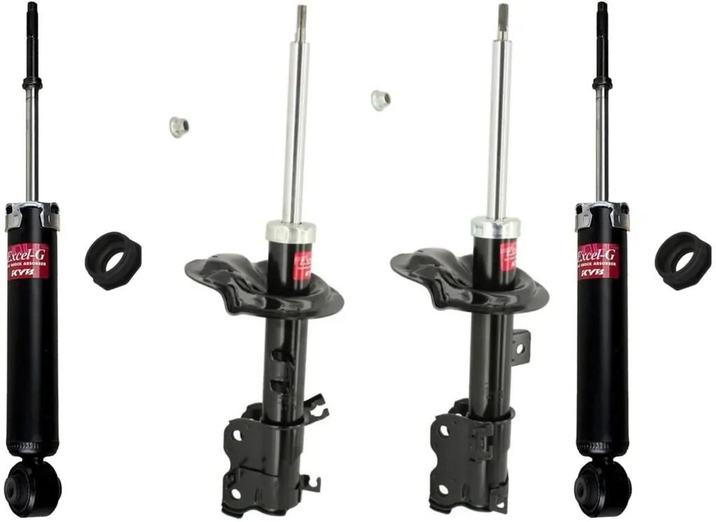 KYB Excel-G GR-2 Front Rear Shocks for 2004-09 NISSAN Quest 334454 334455 344479 344479