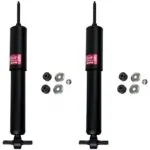 KYB Excel-G GR-2 Front Rear Shocks for 2006-10 GMC Savana 3500 Cutaway Chassis with Lowered Rear Leaf Susp 349046 349046 344483 344483