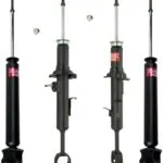 KYB Excel-G GR-2 Front Rear Shocks for 2003-06 INFINITI G35 2WD Sedan 341377 341378 344491 344491