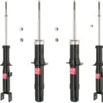 KYB Excel-G GR-2 Front Rear Shocks for 2001-02 CHRYSLER Sebring Sedan & Convertible 344609 344609 344610 344610