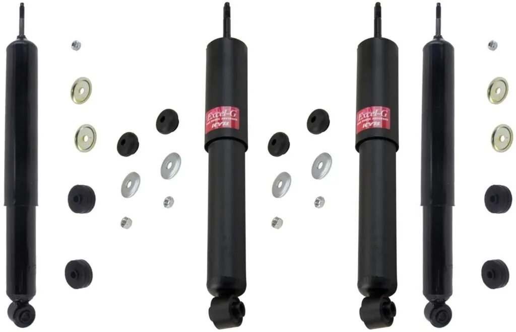 KYB Excel-G GR-2 Front Rear Shocks for 2000-03 FORD F-150 4WD 344368 344368 344616 344616