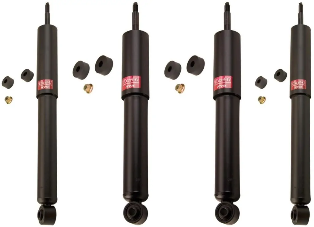 KYB Excel-G GR-2 Front Rear Shocks for 1998-07 LEXUS LX470 345022 345022 345023 345023