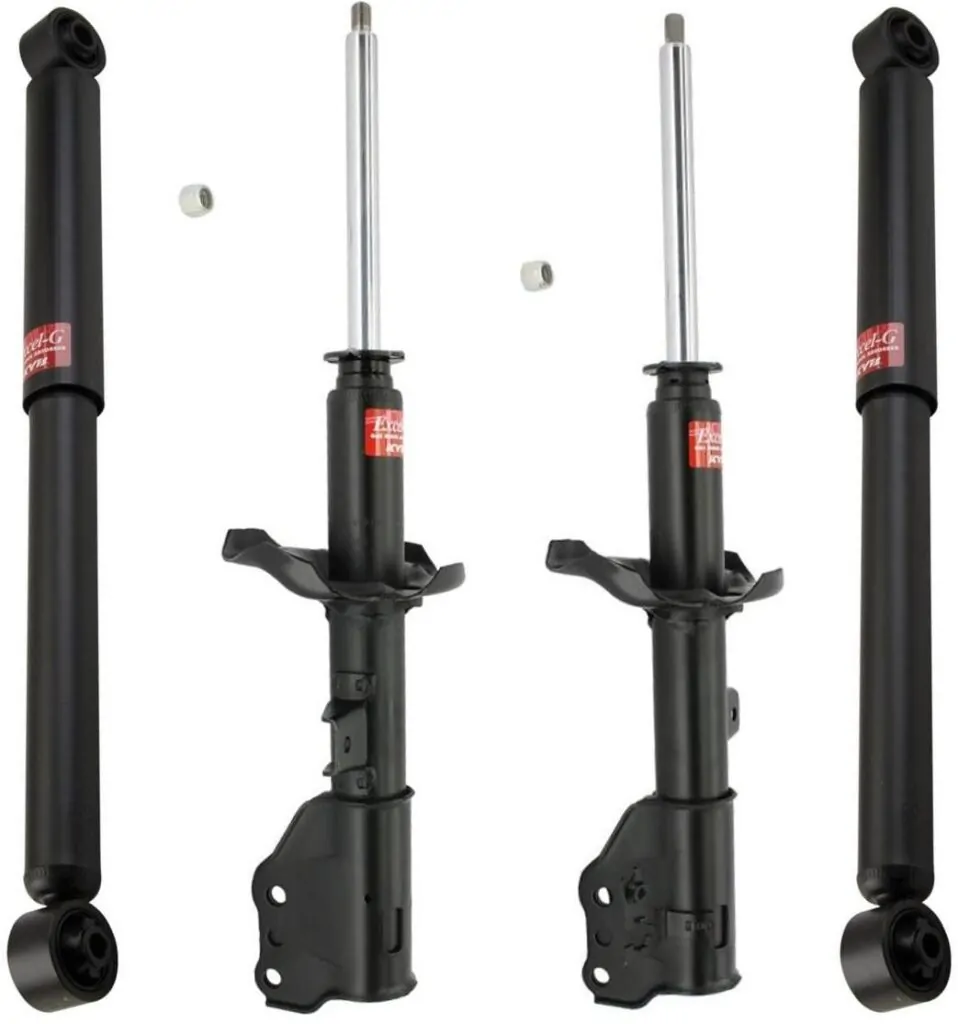 KYB Excel-G GR-2 Front Rear Shocks for 2000-7/00 MAZDA MPV 334282 334283 345024 345024