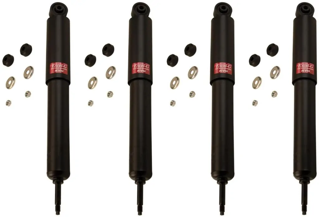 KYB Excel-G GR-2 Front Rear Shocks for 1995-02 LANDROVER Range Rover 345038 345038 345039 345039