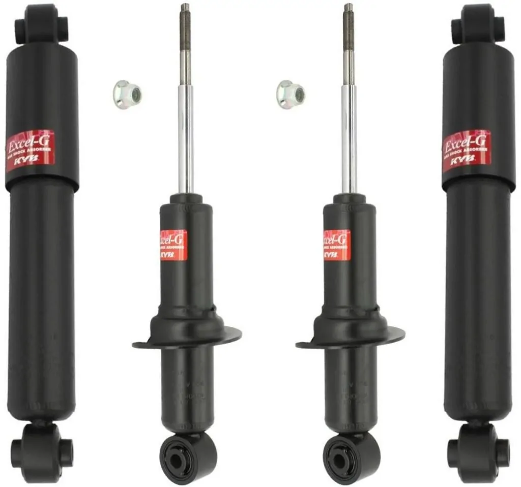 KYB Excel-G GR-2 Front Rear Shocks for 2005-10 NISSAN Pathfinder 4WD 341468 341468 345056 345056