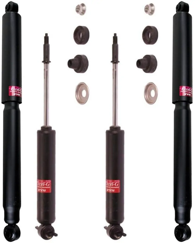 KYB Excel-G GR-2 Front Rear Shocks for 2003-09 DODGE Ram 3500 2WD 344400 344400 345062 345062