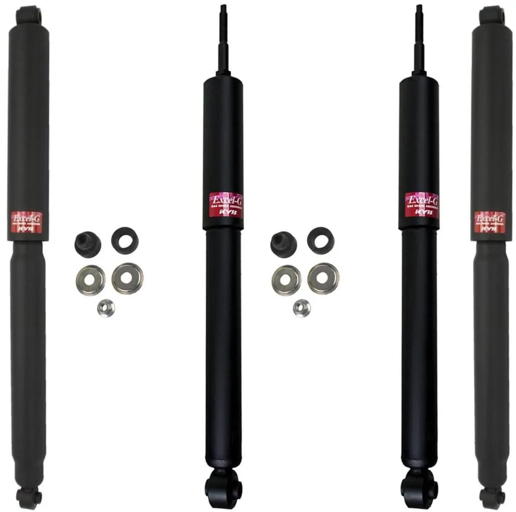 KYB Excel-G GR-2 Front Rear Shocks for 2005-09 FORD F-250 4WD 349004 349004 345070 345070