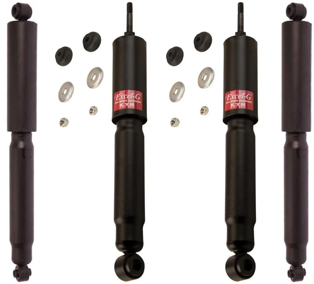 KYB Excel-G GR-2 Front Rear Shocks for 2005-08 FORD F-350 2WD 344370 344370 345071 345071