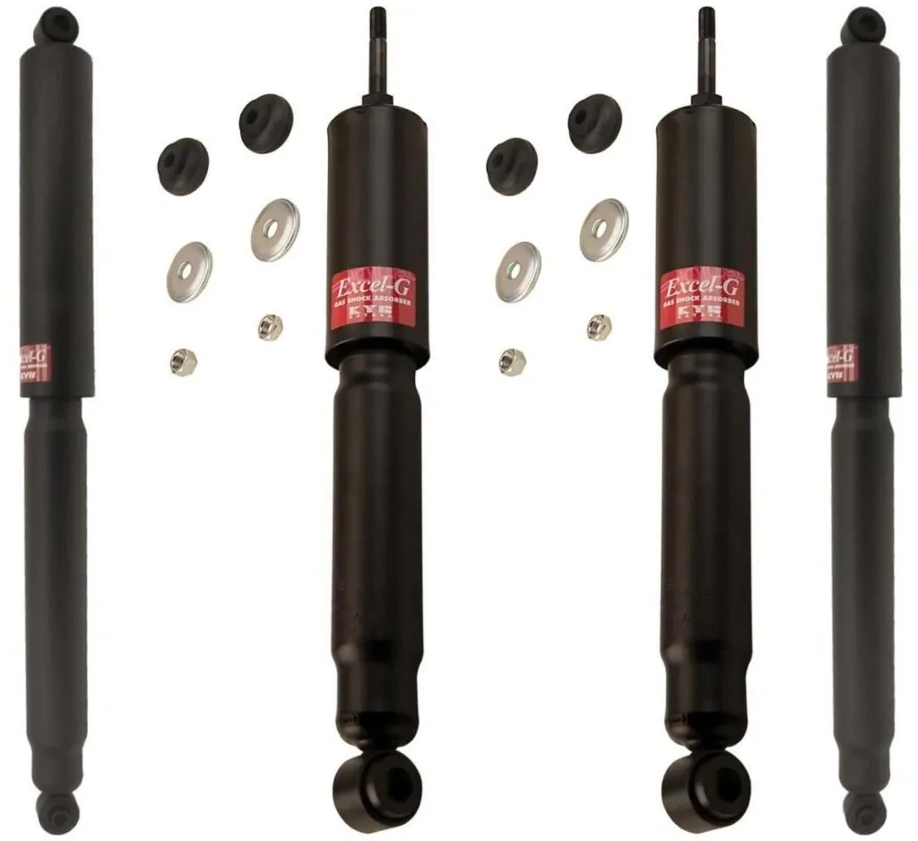 KYB Excel-G GR-2 Front Rear Shocks for 2005-09 FORD F-350 2WD 344370 344370 345072 345072