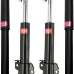 KYB Excel-G GR-2 Front Rear Shocks for 1989-95 DODGE Sprinter 2500 Chassis Cab/High Roof 335809 335809 349001 349001