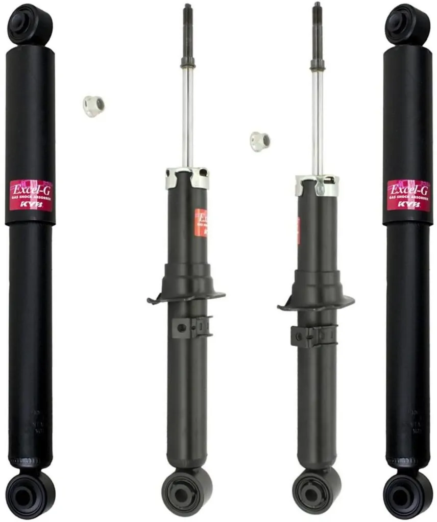 KYB Excel-G GR-2 Front Rear Shocks for 2003-06 KIA Sorento 341364 341365 349005 349005