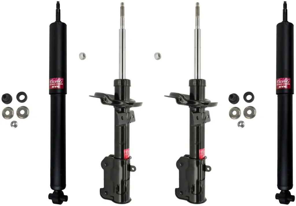 KYB Excel-G GR-2 Front Rear Shocks for 2005-09 FORD Mustang 235920 235920 349026 349026