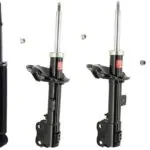 KYB Excel-G GR-2 Front Rear Shocks for 2009-10 MITSUBISHI Outlander SE with 3rd row 339080 339081 349040 349040