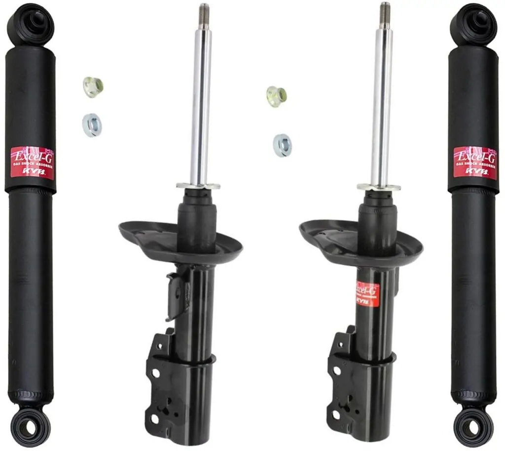 KYB Excel-G GR-2 Front Rear Shocks for 2005-09 CHEVROLET Cobalt 339084 339085 349043 349043