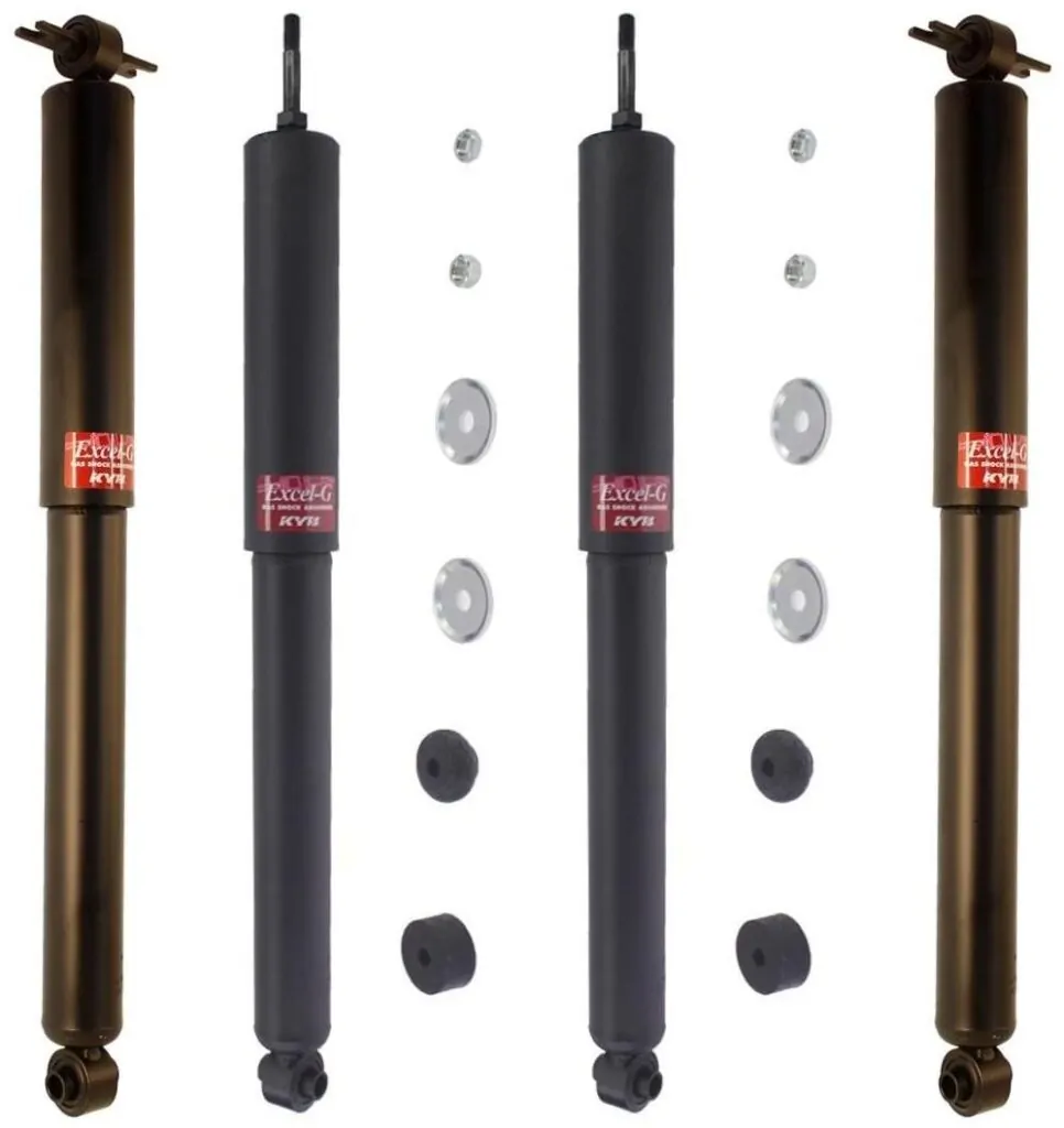 KYB Excel-G GR-2 Front Rear Shocks for 2007-10 JEEP Wrangler JK 4WD 349071 349071 349069 349069