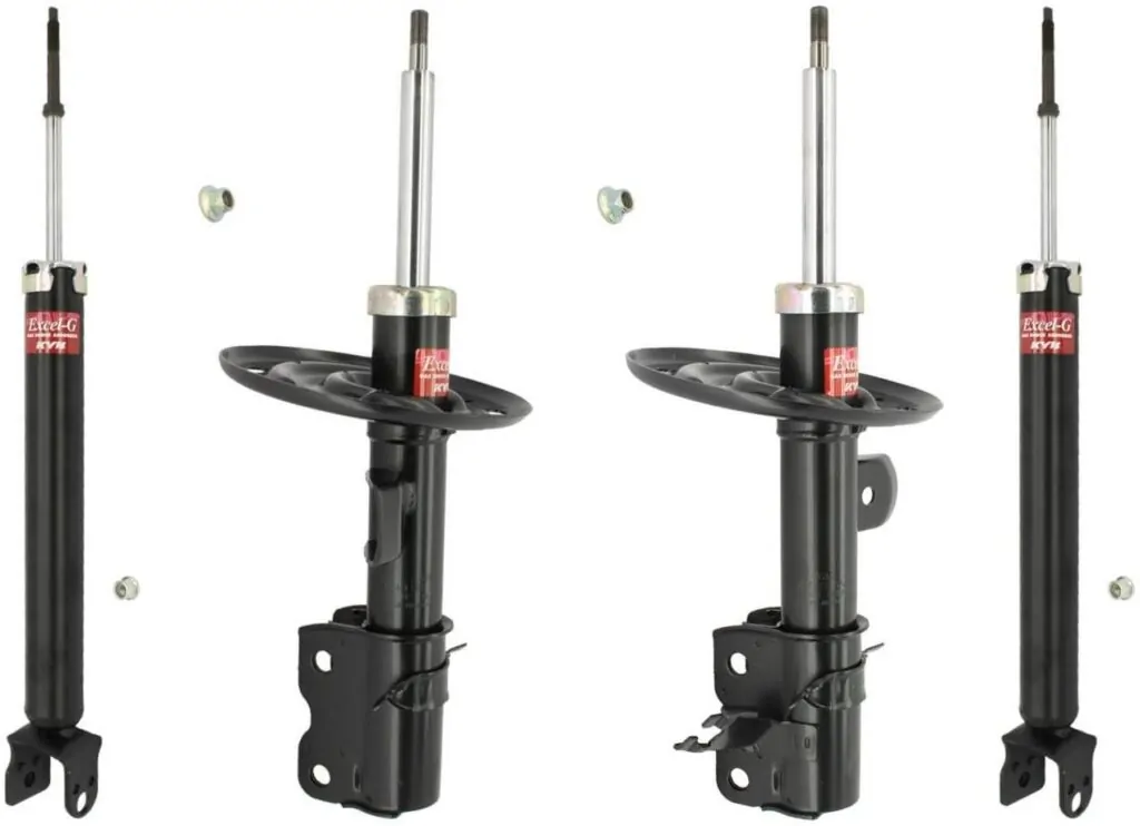 KYB Excel-G GR-2 Front Rear Shocks for 2007-09 NISSAN Altima Sedan 339146 339147 349075 349075