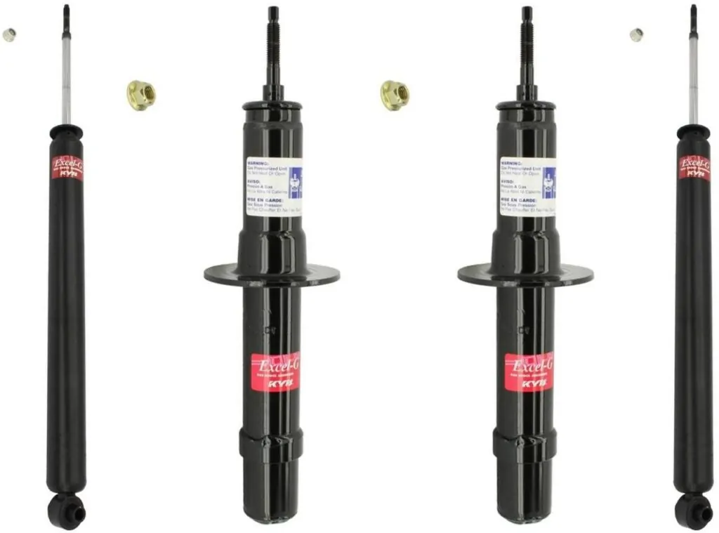 KYB Excel-G GR-2 Front Rear Shocks for 2007-09 DODGE Charger 4WD 341673 341673 349086 349086