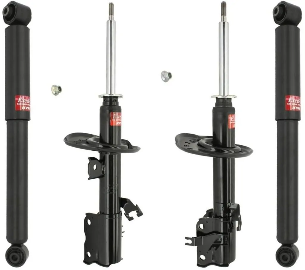 KYB Excel-G GR-2 Front Rear Shocks for 2008-10 NISSAN Rogue 339196 339197 349097 349097