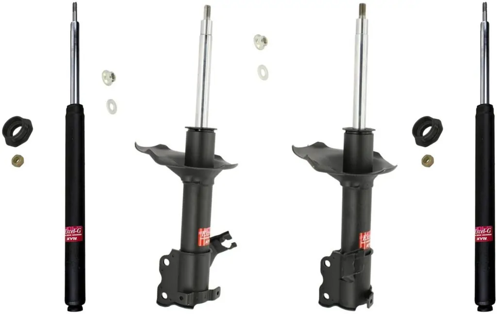 KYB Excel-G GR-2 Front Rear Shocks for 1989-94 NISSAN Maxima for Adapting Sonar Conversion 235051 235052 365079 365079