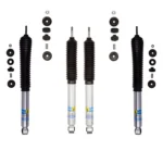 Bilstein 5100 0-2.5 Front and 0-1 Rear Lift Shocks for 2019-2023 Ram 2500 4WD