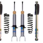 Bilstein 5100 0-2.75 Front 0-1 Rear Lift Shocks with B12 1 Rear Lift Coils for 2019-2023 Ram 1500 Classic 4WD