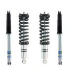 Bilstein 6112 0-2 Front Lift Assembled Coilovers and Bilstein B8 5100 Rear Shocks for 2004-2008 Ford F-150 2WD