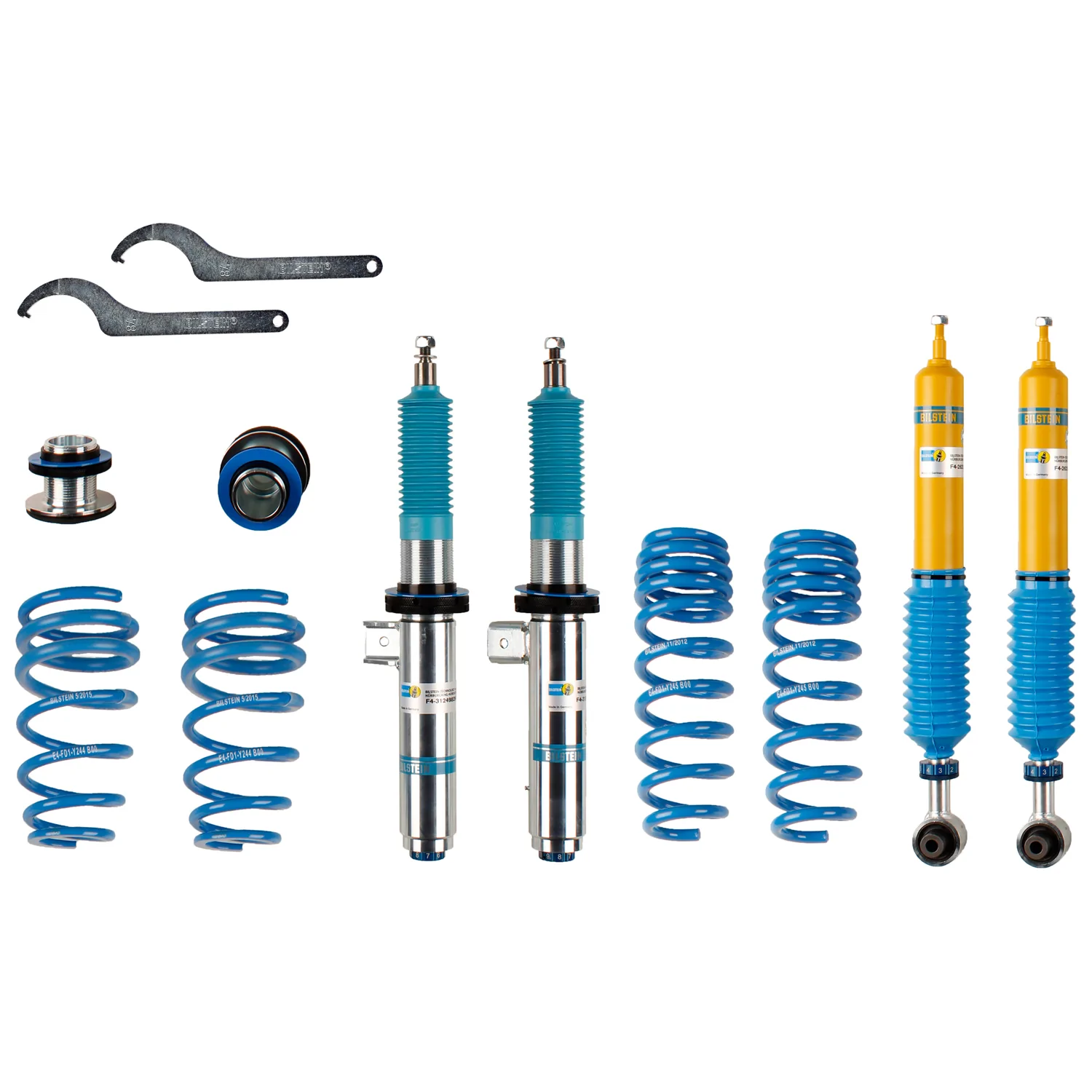 Bilstein B16 (PSS10) Front and Rear Kit for 2017 BMW 230i xDrive 2WD-4WD