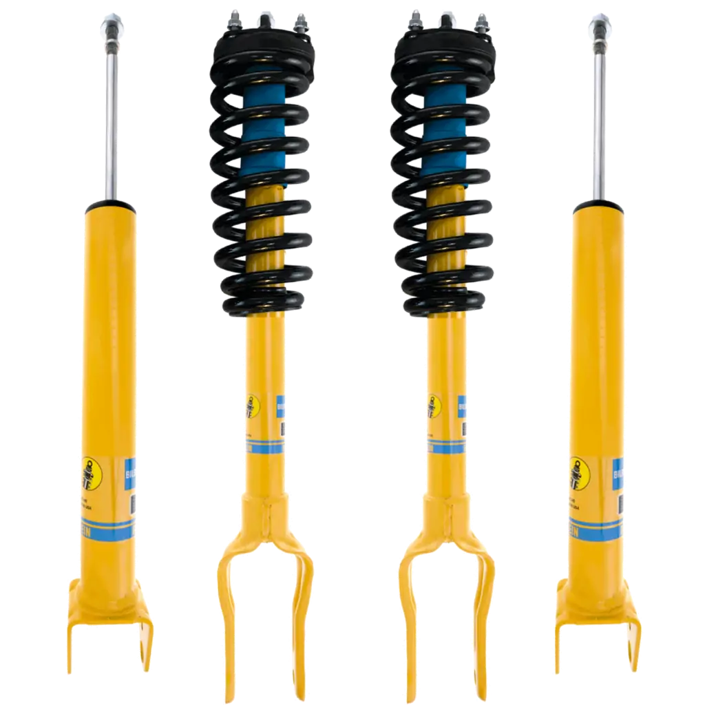 Bilstein 4600 Front OE Replacement Coilovers with OE Coils and Rear Shocks for 2010-2015 Dodge Durango Citadel 5.7L.