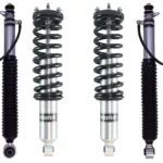 Bilstein 6112 0.9-2.4 Medium Duty(150-200lbs) Assembled Front Coilovers and B8 5160 0-2 Rear Lift Shocks for 2010-2014 Toyota FJ Cruiser