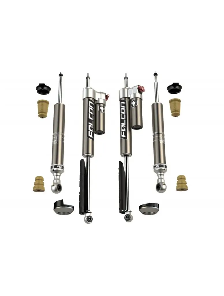 Falcon 0-2.25" Lift Sport Lift Tow/Haul Shock Leveling System for 2007-2023 Toyota Tundra - 13-04-32-400-002