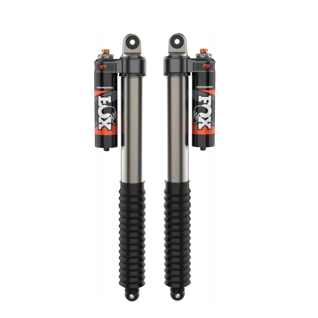 Fox 2.5 Perf Elite Series 0-2 Rear Lift Reservoir Adjustable Shocks for 2015-2020 Ford F-150 2WD-4WD