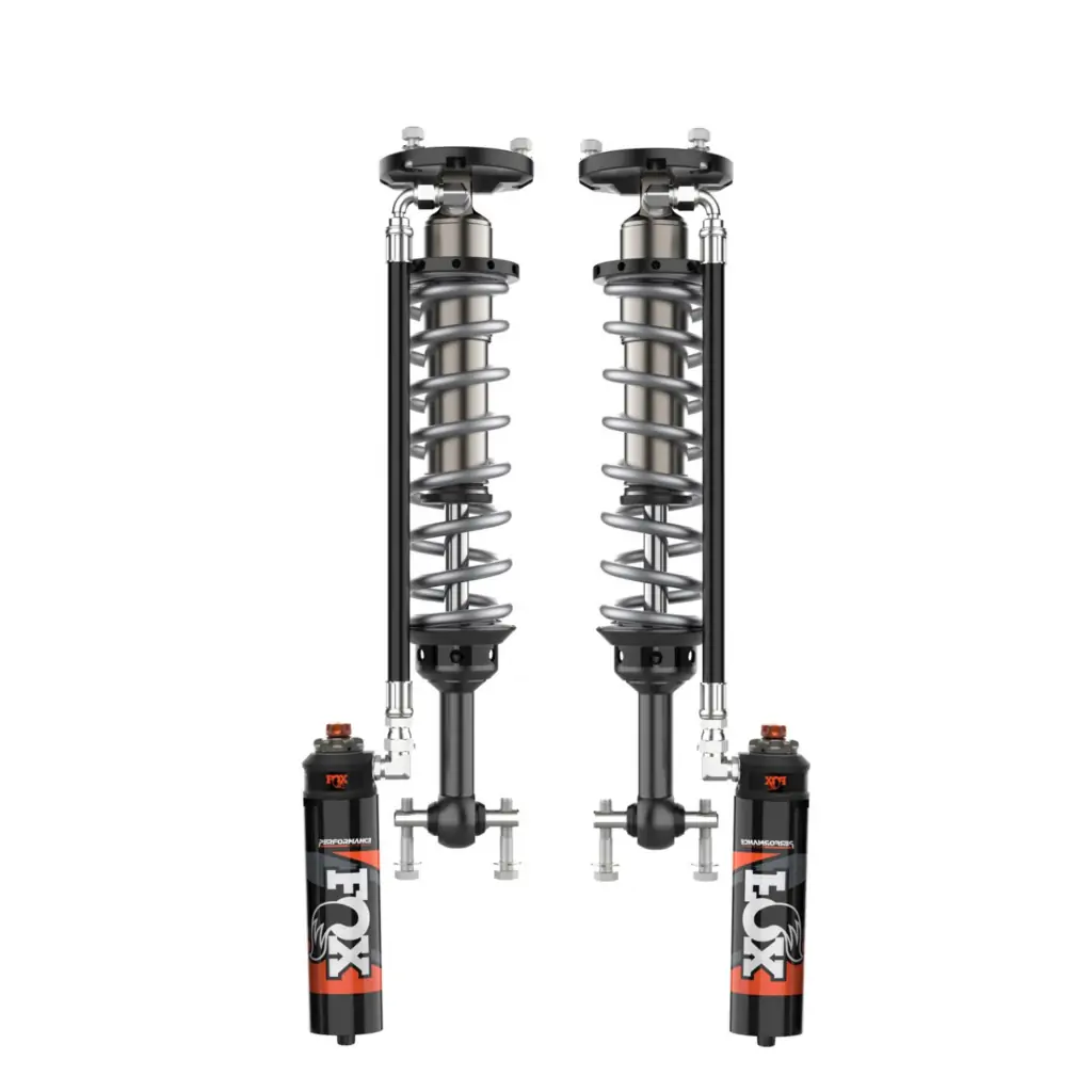 Fox 2.5 Perf Elite Series 1-2 Front Lift Reservoir Adjustable Coilovers for 2015-2020 Ford F-150 RWD