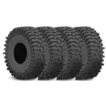 Mickey Thompson Baja Pro XS 17.0 Inch 38X13.50-17LT Black Sidewall Light Truck Bias Tires - 250095