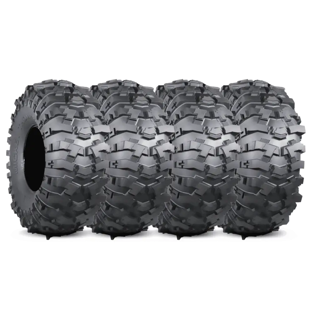 Mickey Thompson Baja Pro X 17.0 Inch 43X14.50-17LT Black Sidewall Racing Bias Tires - 250117