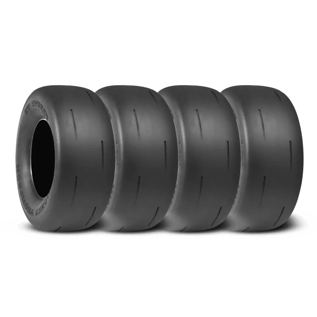 Mickey Thompson ET Street Radial Pro 15.0 Inch P275/60R15 Black Sidewall Racing Radial Tires - 250350