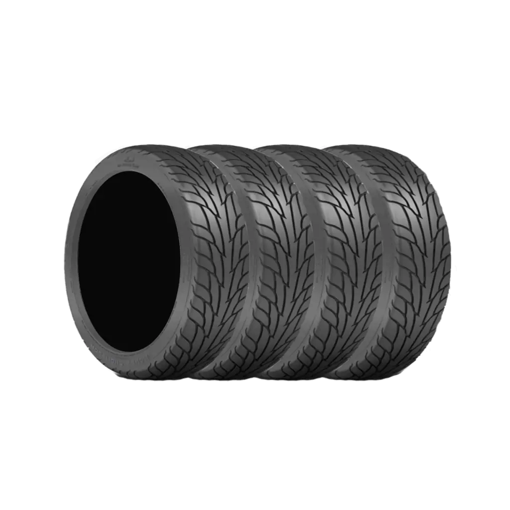 Mickey Thompson Sportsman S/R 15.0 Inch 26X6.00R15LT Black Sidewall Racing Radial Tires - 251024