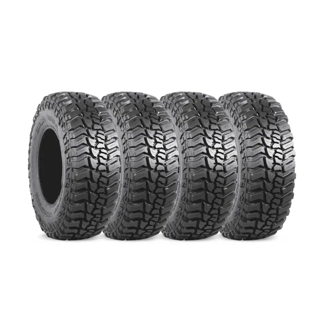 Mickey Thompson ET Front 17.0 Inch 27.5/4.0-17 Painted White Letter Racing Bias Tires - 250922