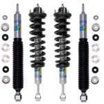 Bilstein-OME 2.5 Front Lift 5100 Assembled Coilovers and B8 5100 0-2 Rear Lift Shocks for 2010-2021 Lexus GX460 2WD-4WD