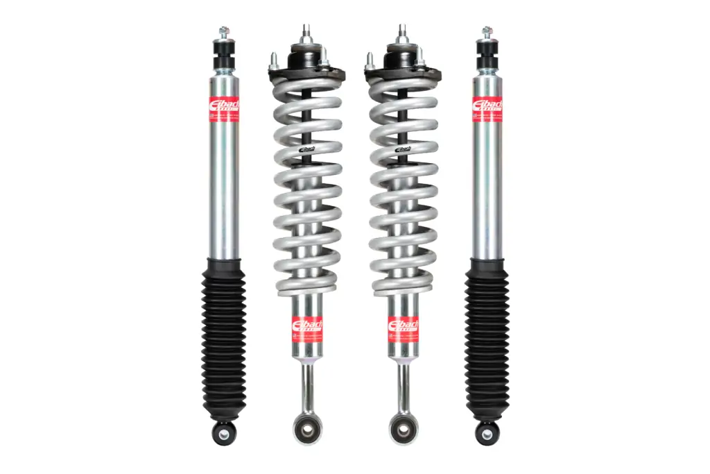 Eibach Stage 1 Plus PRO-TRUCK-LIFT 2.0 Front Assembled Coilovers and 0-1.5 Rear Lift Shocks for 2016-2023 Toyota Tacoma