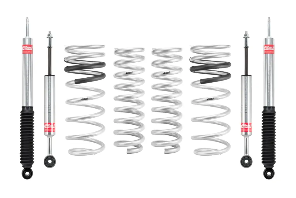 Eibach Stage 1 Pro-Truck Lift Kit with 2.6 Front and 1.1 Rear Lift Shocks-Coils for 2022-2025 Toyota Tundra 4WD