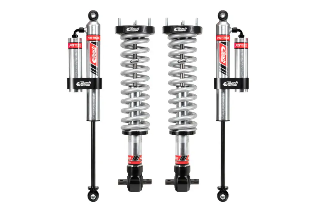 Eibach Stage 2R PRO-TRUCK-LIFT 0-0.4 Front Coilovers and Rear Reservoir Shocks for 2022-2025 Chevrolet Silverado 1500 Turbo Diesel 4WD GMT T1XX