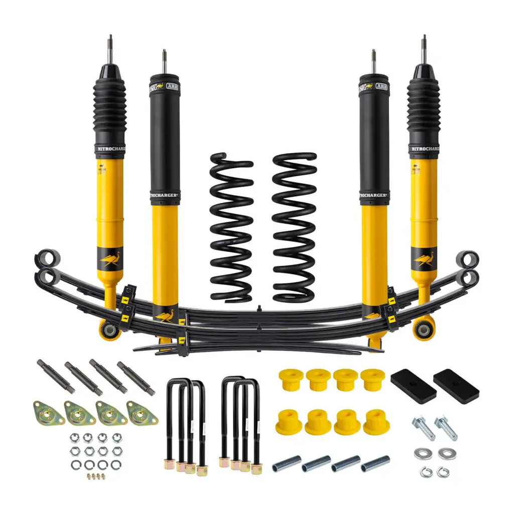 OME-ARB Nitro Plus 2 Front -0-330 lb and 2 Rear Lift -0 lb Kit for 2005-2015 Toyota Tacoma-1004K