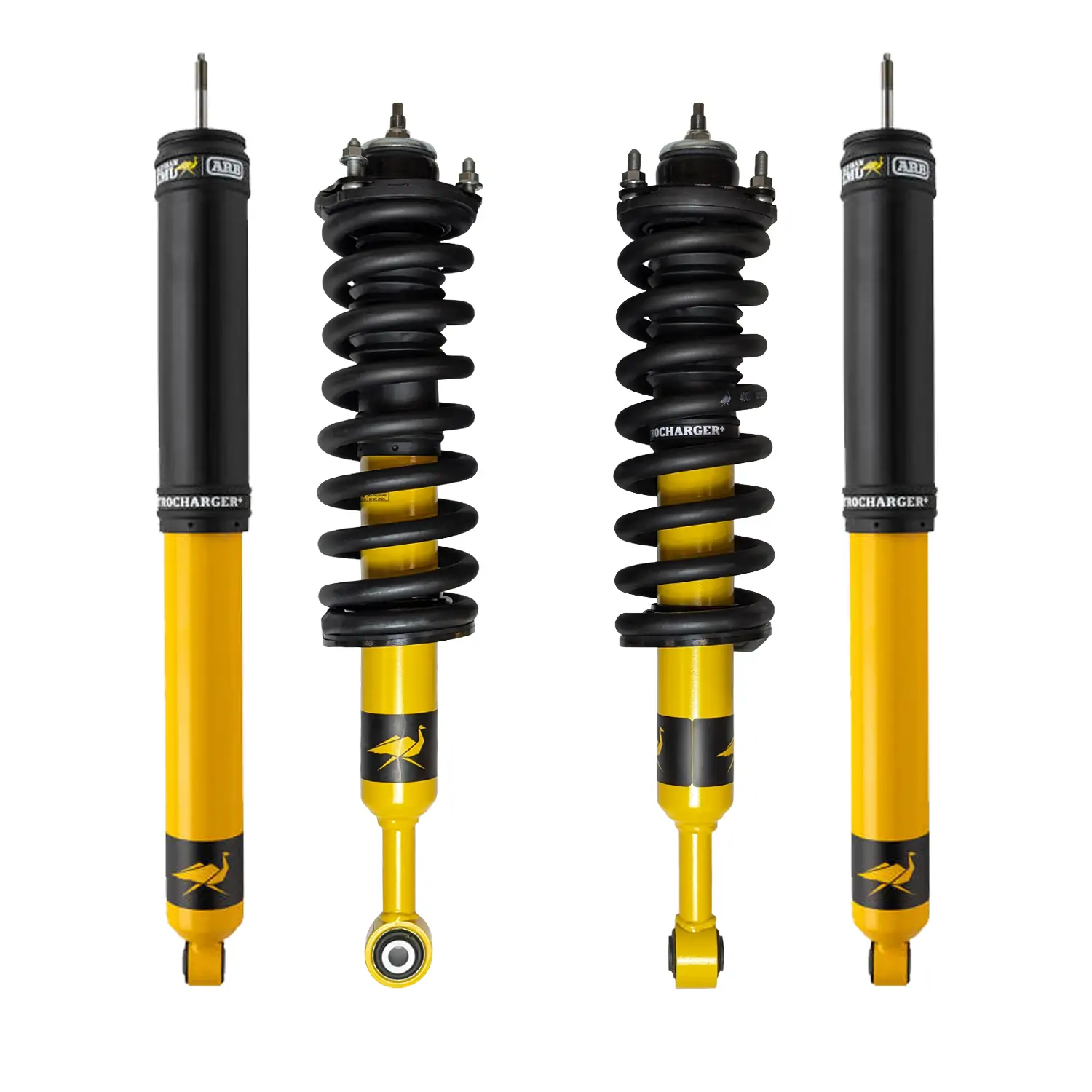 OME 2" Lift Front Assembled Nitro+ Coilovers and Rear Shocks for 2016-2023 Toyota Tacoma