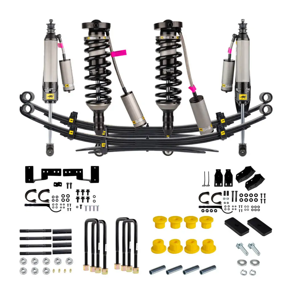 OME-ARB BP51 2 Front Lift Coilovers-0-330 lb 2 Rear Lift-0 lb Kit for 2005-2023 Toyota Tacoma-1204K