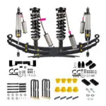 OME-ARB BP51 2 Front Lift Coilovers-0-330 lb and 2 Rear Lift-660 lb Kit for 2005-2023 Toyota Tacoma-1205K