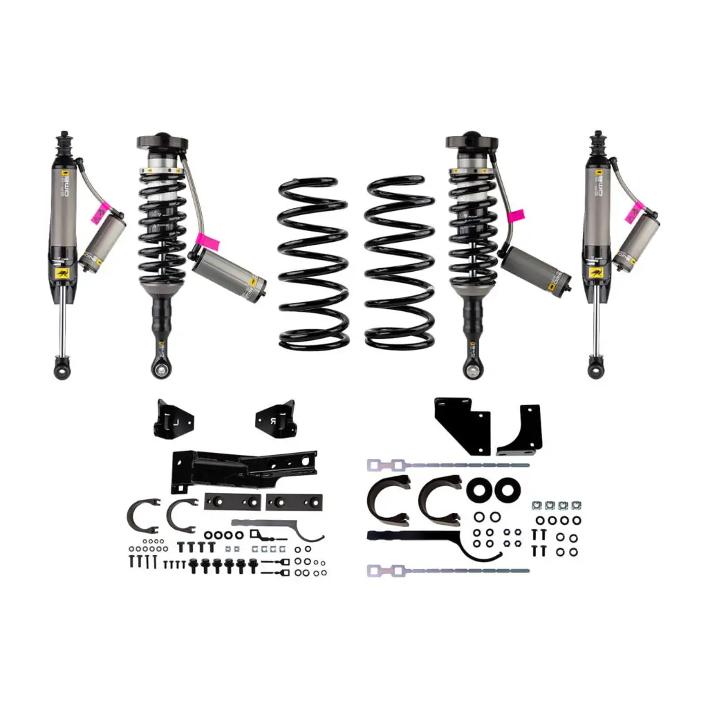 OME-ARB BP51 2.5 Front Coilovers-0-330 lb and 2 Rear Lift-440 lb Kit for 2010-2024 Toyota 4Runner-2210K