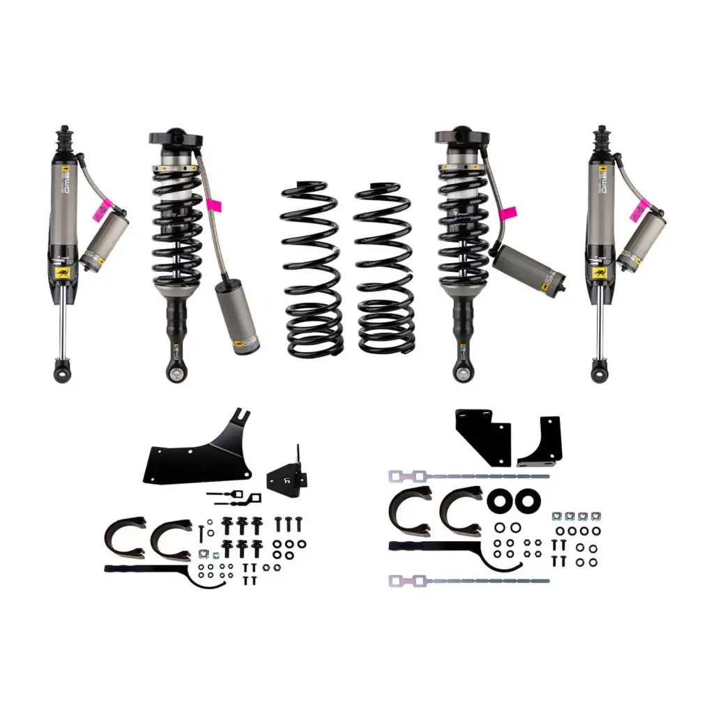 OME-ARB BP51 2.5 Front Lift Coilovers-0-330 lb and 2 Rear Lift-0 lb Kit for 2010-2024 Toyota 4Runner-2213K