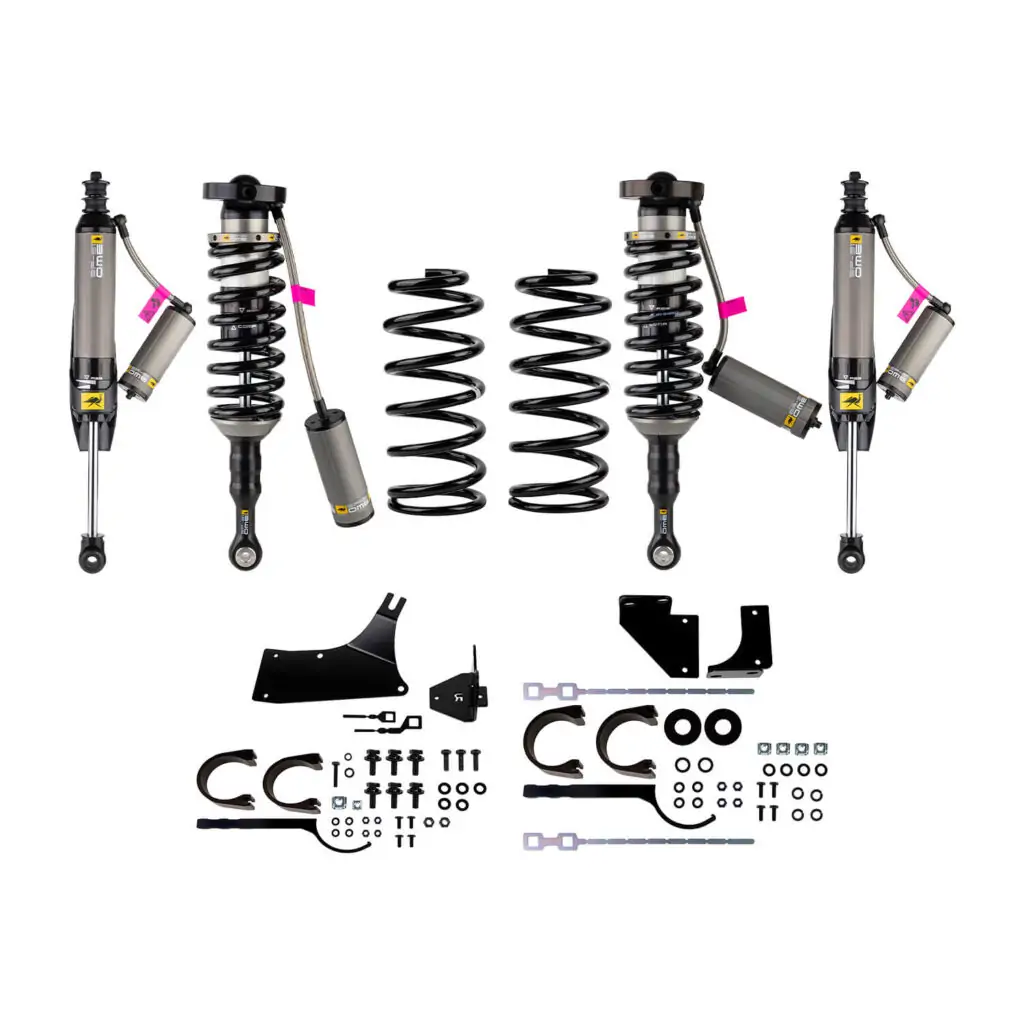 OME-ARB BP51 Kit 2.5 Front Lift Coilovers-0-330 lb and 2 Rear Lift-880 lb Kit for 2010-2024 Toyota 4Runner-2215K