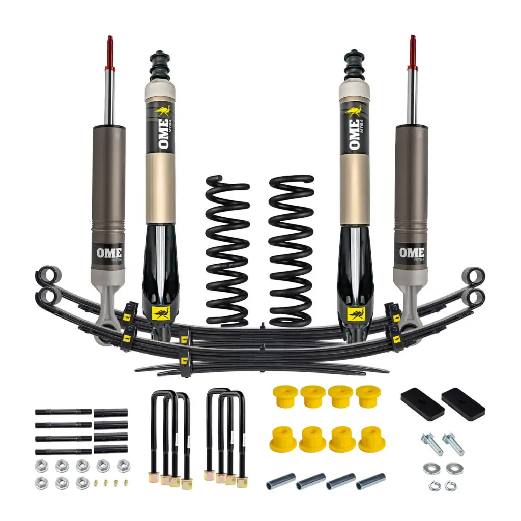 OME-ARB MT64 2 Front Lift-0-330 lb and 2 Rear Lift-660 lb Kit for 2005-2015 Toyota Tacoma-1105K